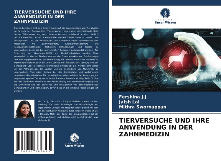 Produktbild: Tierversuche und Ihre Anwendung in der Zahnmedizin
