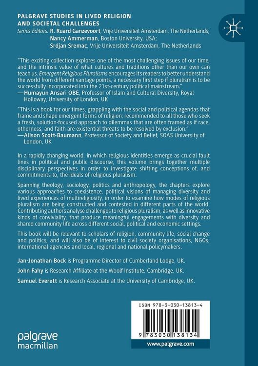 Produktbild: Emergent Religious Pluralisms
