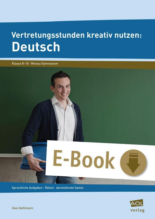 Produktbild: Vertretungsstunden kreativ nutzen: Deutsch