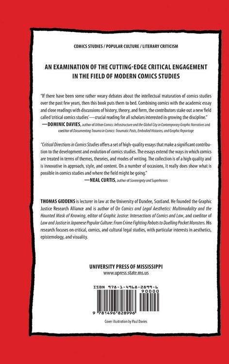 Produktbild: Critical Directions in Comics Studies