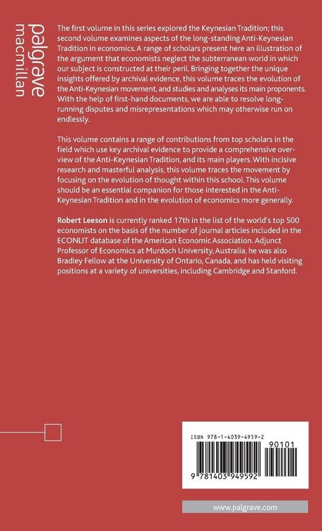 Produktbild: The Anti-Keynesian Tradition