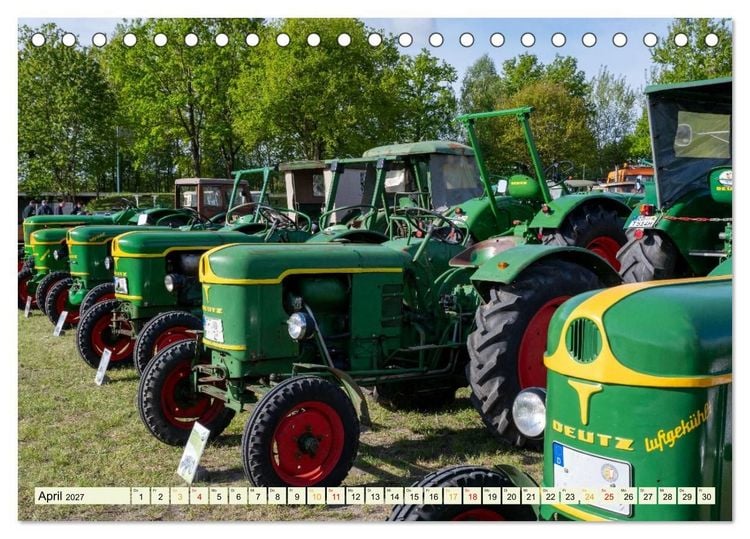 Produktbild: Landwirtschaftliche Sch&auml;tze (Tischkalender 2027 DIN A5 quer), CALVENDO Monatskalender