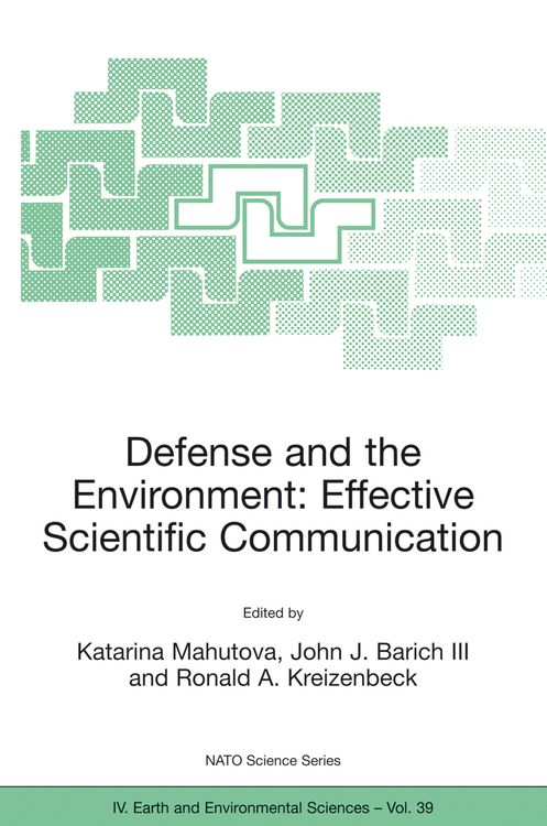 Produktbild: Defense and the Environment: Effective Scientific Communication