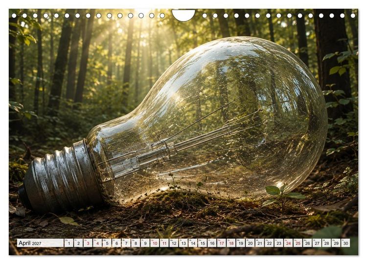 Produktbild: Verlorene Riesen (Wandkalender 2027 DIN A4 quer), CALVENDO Monatskalender