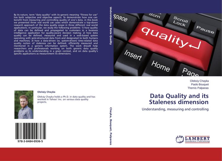 Produktbild: Data Quality and its Staleness dimension