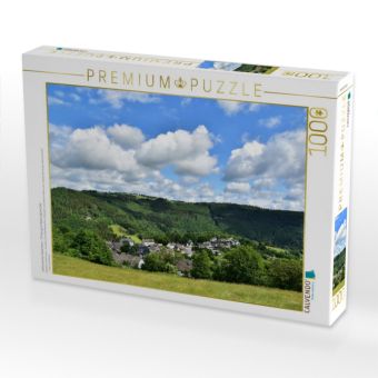 Produktbild: CALVENDO Puzzle Lebenswertes Dedenborn - Erholung im Nationalpark Eifel | 1000 Teile Lege-Gr&ouml;&szlig;e 64x48cm Foto-Puzzle f&uuml;r gl&uuml;ckliche Stunden