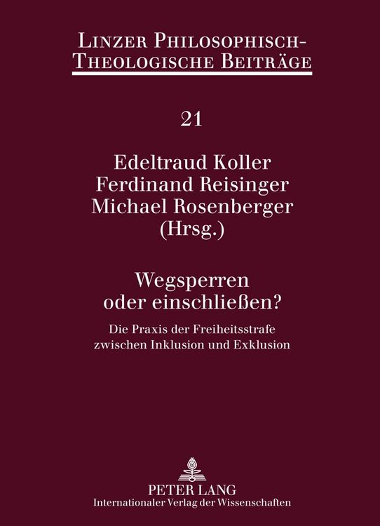 Produktbild: Wegsperren oder einschlie&szlig;en?