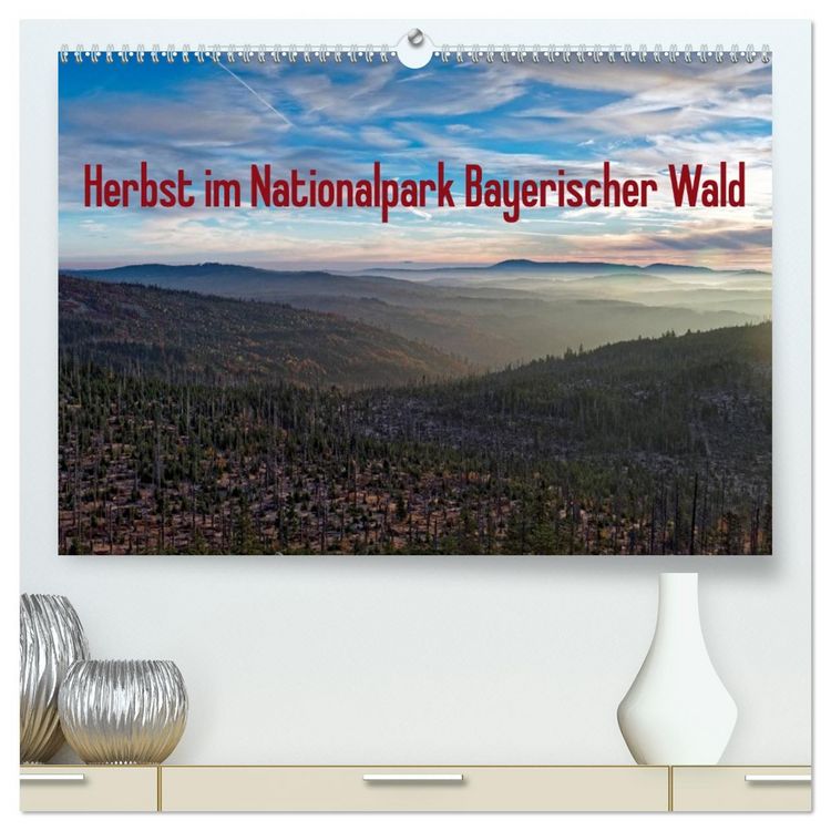 Produktbild: Herbst im Nationalpark Bayerischer Wald (hochwertiger Premium Wandkalender 2026 DIN A2 quer), Kunstdruck in Hochglanz
