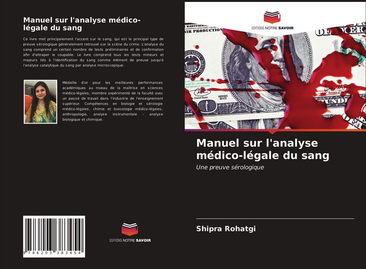Produktbild: Manuel sur l'analyse m&eacute;dico-l&eacute;gale du sang