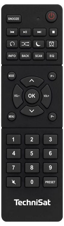 Produktbild: TechniSat DIGITRADIO 550 IR Tischradio DAB+, UKW MP3, USB, WLAN, UKW, Internetradio, DAB+, Bluetooth&reg; Akku-Ladefunktion, Weckfunktion Schwarz