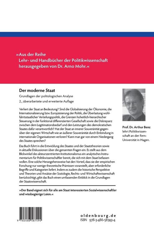 Produktbild: Der moderne Staat