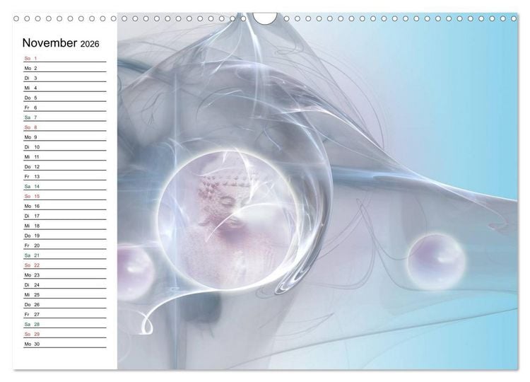 Produktbild: Buddha (Wandkalender 2026 DIN A3 quer), CALVENDO Monatskalender