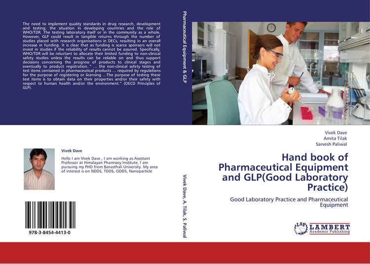Produktbild: Hand book of Pharmaceutical Equipment and GLP(Good Laboratory Practice)