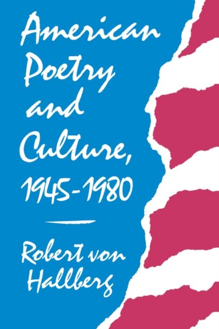 Produktbild: Amer Poetry & Culture 1945-198