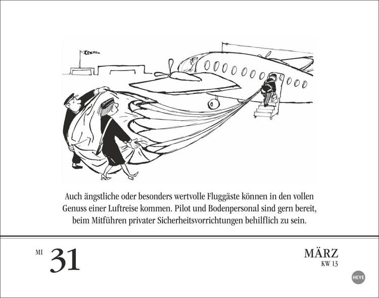 Produktbild: Loriot Tagesabrei&szlig;kalender 2027