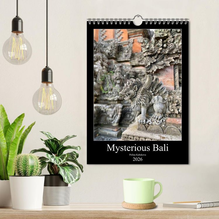 Produktbild: Mysterious Bali (Wall Calendar 2026 DIN A4 portrait), CALVENDO 12 Month Wall Calendar