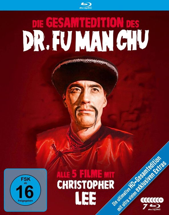 Produktbild: Dr. Fu Man Chu - Die ultimative HD-Gesamtedition mit ultra vielen exklusiven Extras [7 BRs]
