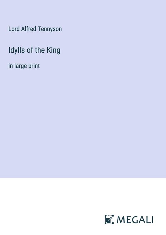 Produktbild: Idylls of the King