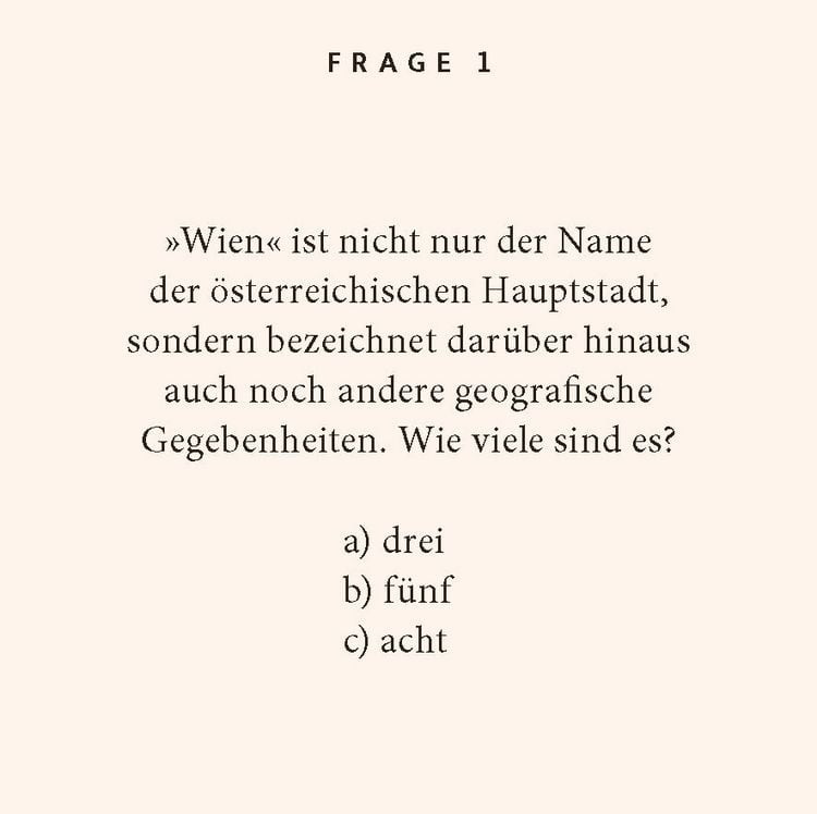 Produktbild: Wien-Quiz
