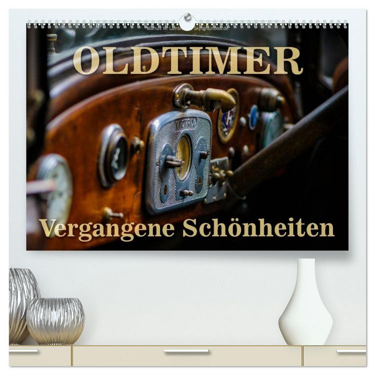 Produktbild: Oldtimer - vergangene Sch&ouml;nheiten (hochwertiger Premium Wandkalender 2026 DIN A2 quer), Kunstdruck in Hochglanz