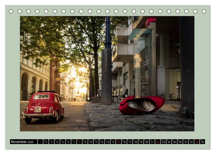 Produktbild: Die Knutschkugel in K&ouml;ln (Tischkalender 2026 DIN A5 quer), CALVENDO Monatskalender
