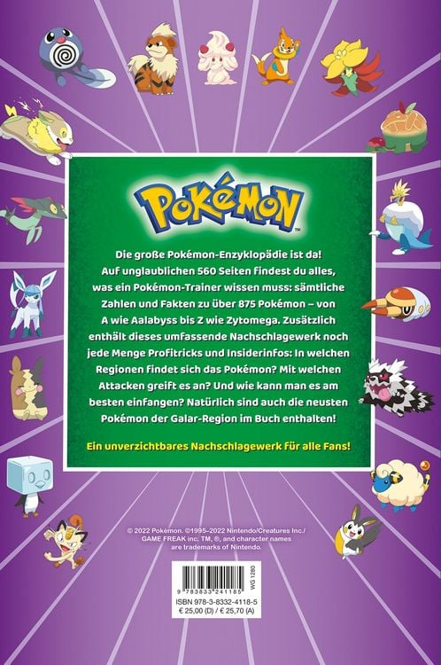 Produktbild: Pok&eacute;mon: Die gro&szlig;e Enzyklop&auml;die