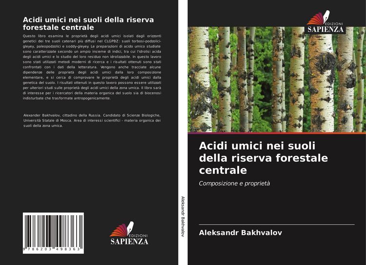 Produktbild: Acidi umici nei suoli della riserva forestale centrale