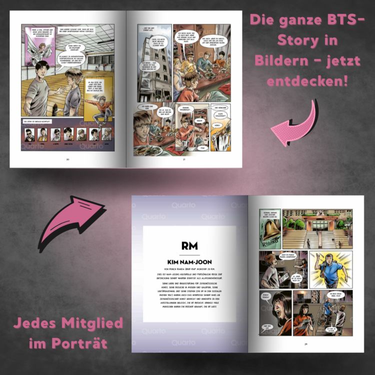 Produktbild: BTS: Die Graphic Novel Biografie