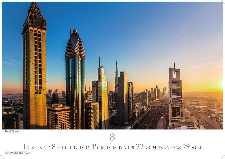 Produktbild: Dubai/Abu Dhabi Kalender 2027 &ndash; Wandkalender | Fotokalender Orient 24x35 cm - . mit atemberaubenden Bildern &ndash; Perfekt f&uuml;r Dubai Fans & Reiseliebhaber