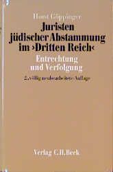 Produktbild: Juristen j&uuml;discher Abstammung im 'Dritten Reich'