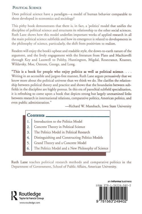 Produktbild: Political Science in Theory and Practice
