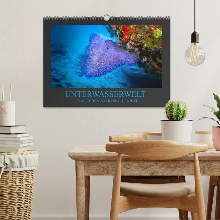 Produktbild: Unterwasserwelt - Das Leben am Korallenriff (Wandkalender 2026 DIN A3 quer), CALVENDO Monatskalender