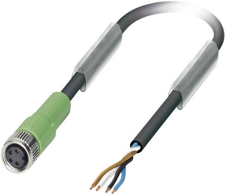 Produktbild: Phoenix Contact 1681842 Sensor-/Aktor-Steckverbinder, konfektioniert M8 Buchse, gerade 1.50 m Polzahl Sensoren: 4 1 St.