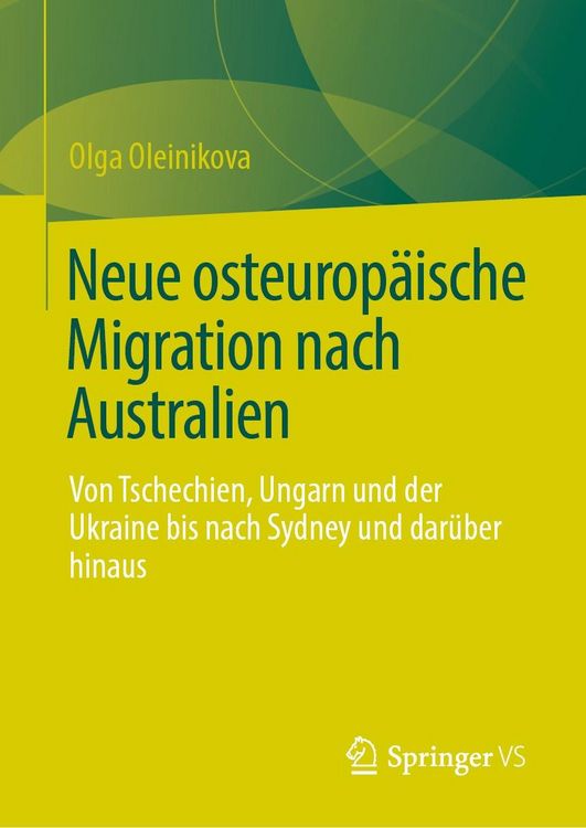 Produktbild: Neue osteurop&auml;ische Migration nach Australien