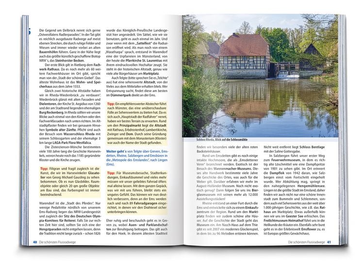 Produktbild: BVA Die 33 sch&ouml;nsten Flussradwege in Deutschland