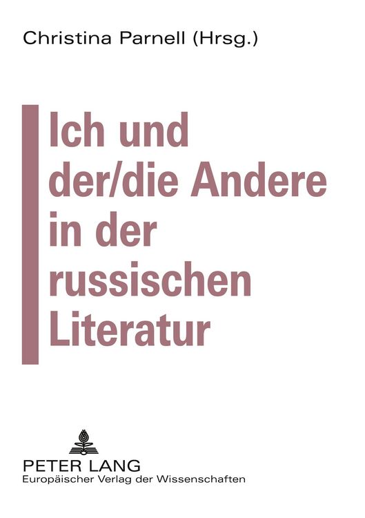 Produktbild: Ich und der/die Andere in der russischen Literatur