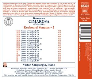 Produktbild: Sangiorgio, V: Klaviersonaten Vol.2