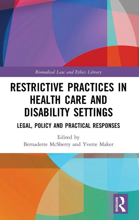 Produktbild: Restrictive Practices in Health Care and Disability Settings