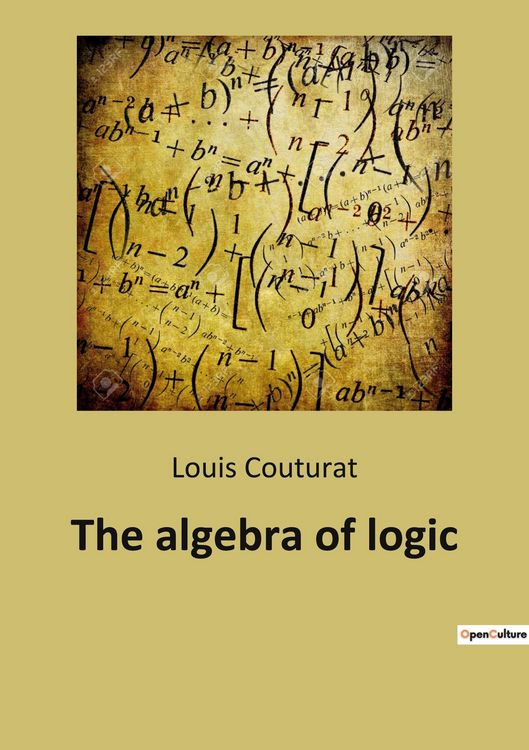 Produktbild: The algebra of logic