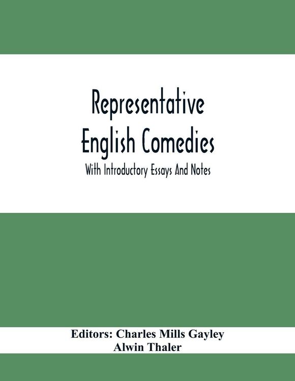 Produktbild: Representative English Comedies