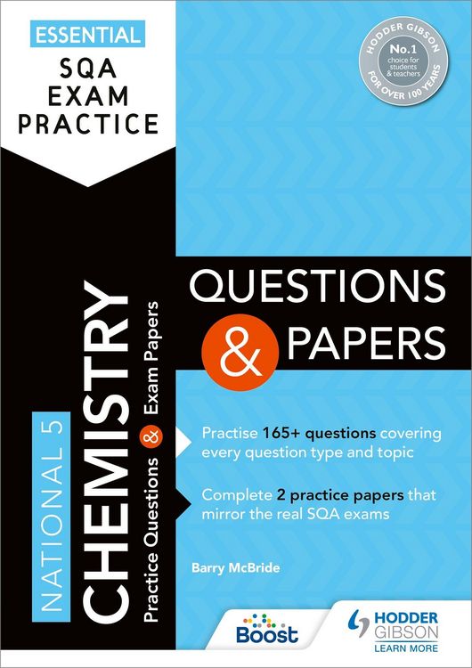 Produktbild: Essential SQA Exam Practice: National 5 Chemistry Questions and Papers
