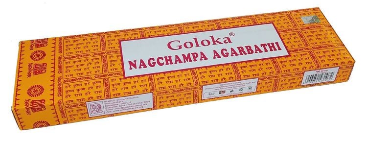 Produktbild: R&auml;ucherst&auml;bchen Goloka "Nag Champa" 100gr.