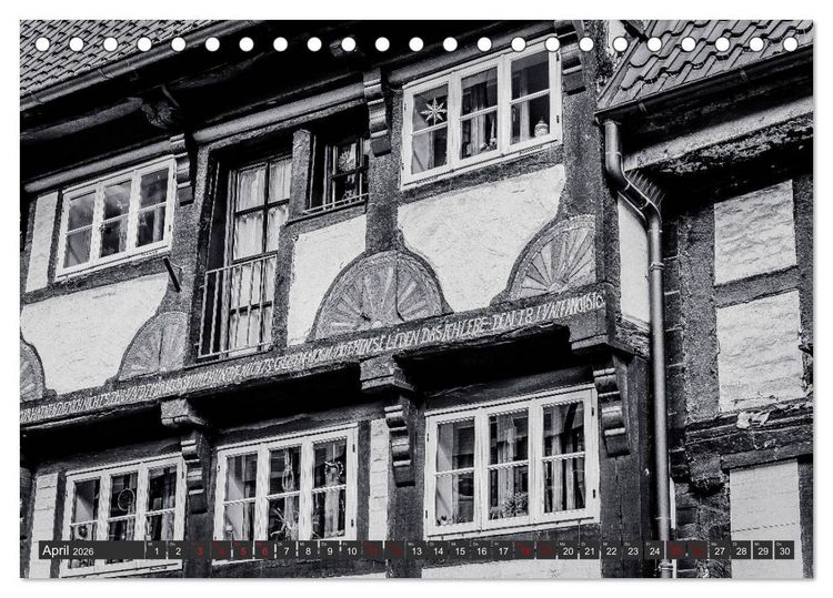 Produktbild: Ein Blick auf Nienburg an der Weser (Tischkalender 2026 DIN A5 quer), CALVENDO Monatskalender