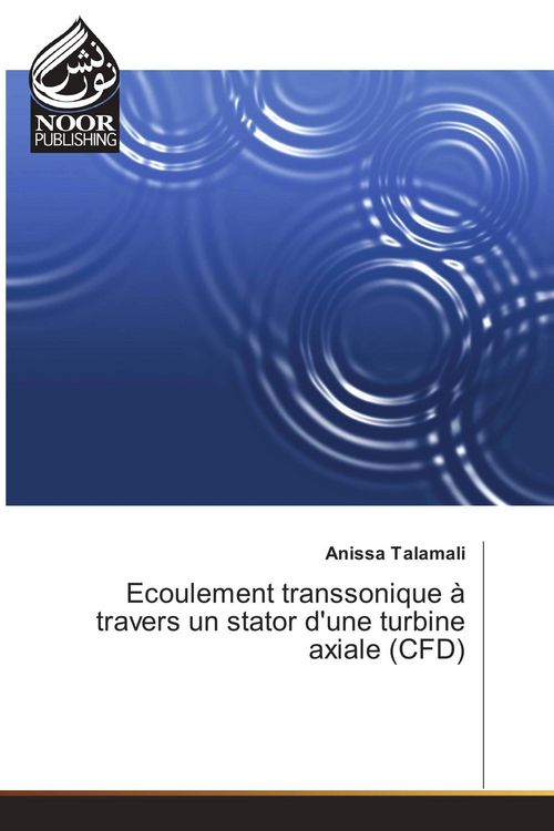 Produktbild: Ecoulement transsonique &agrave; travers un stator d'une turbine axiale (CFD)