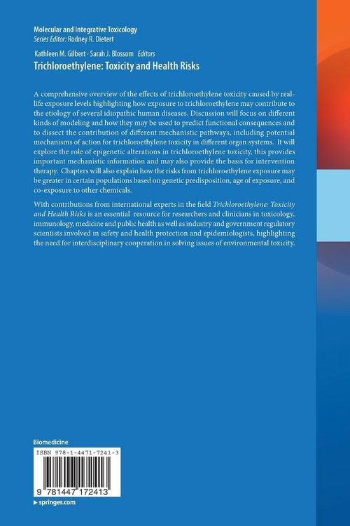 Produktbild: Trichloroethylene: Toxicity and Health Risks