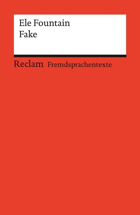 Produktbild: Fake. Englischer Text mit deutschen Worterklärungen. Niveau B1 (GER)