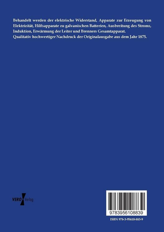 Produktbild: Die Physik in der Elektro-Therapie