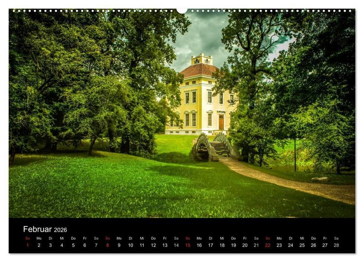 Produktbild: Dessau - Kulturlandschaft (Wandkalender 2026 DIN A2 quer), CALVENDO Monatskalender