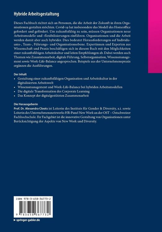 Produktbild: Hybride Arbeitsgestaltung