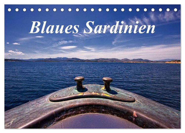 Produktbild: Blaues Sardinien (Tischkalender 2026 DIN A5 quer), CALVENDO Monatskalender
